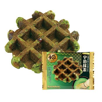 宇治抹茶ワッフル